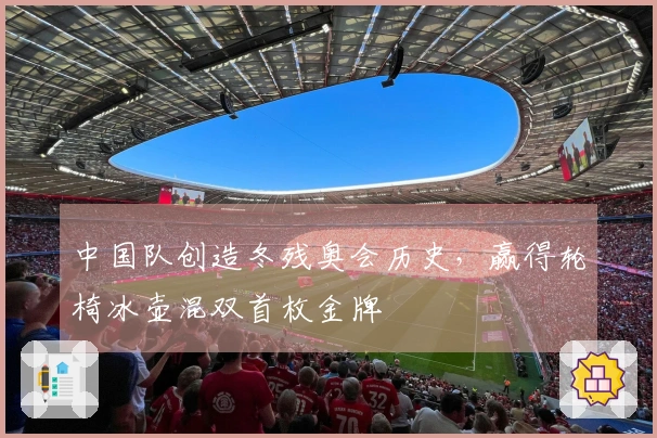 中国队创造冬残奥会历史，赢得轮椅冰壶混双首枚金牌